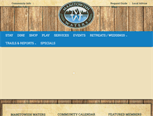 Tablet Screenshot of manitowishwaters.org